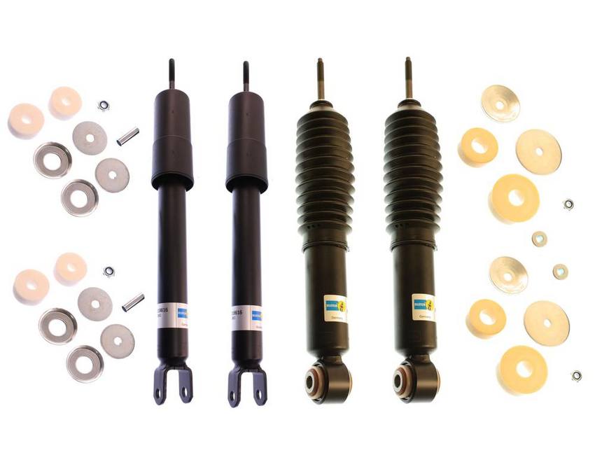 Jaguar Shock Absorber Kit – Front and Rear (Without Self-Leveling